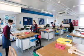 design and technology classrooms